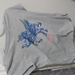 Members mark flipping sequence shirt